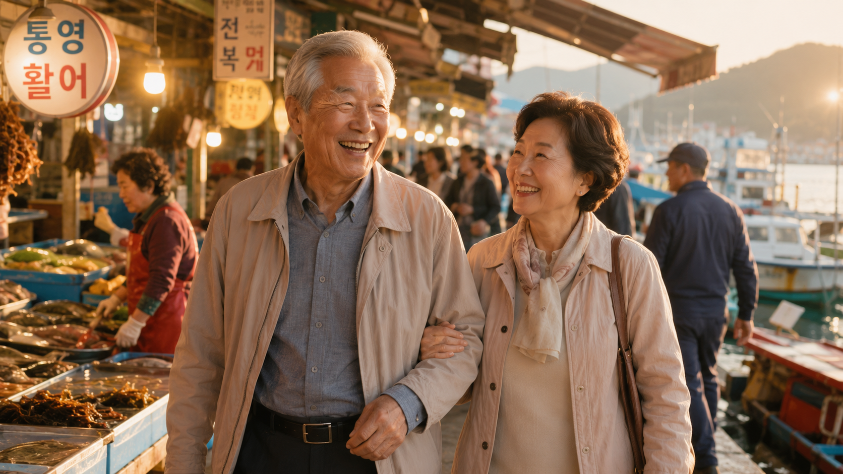 통영 활어시장